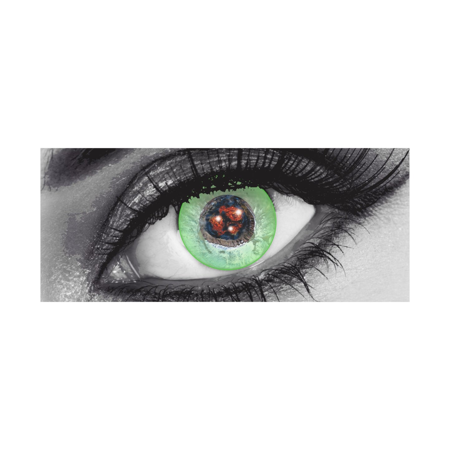 Eruption Eye - Poster Print