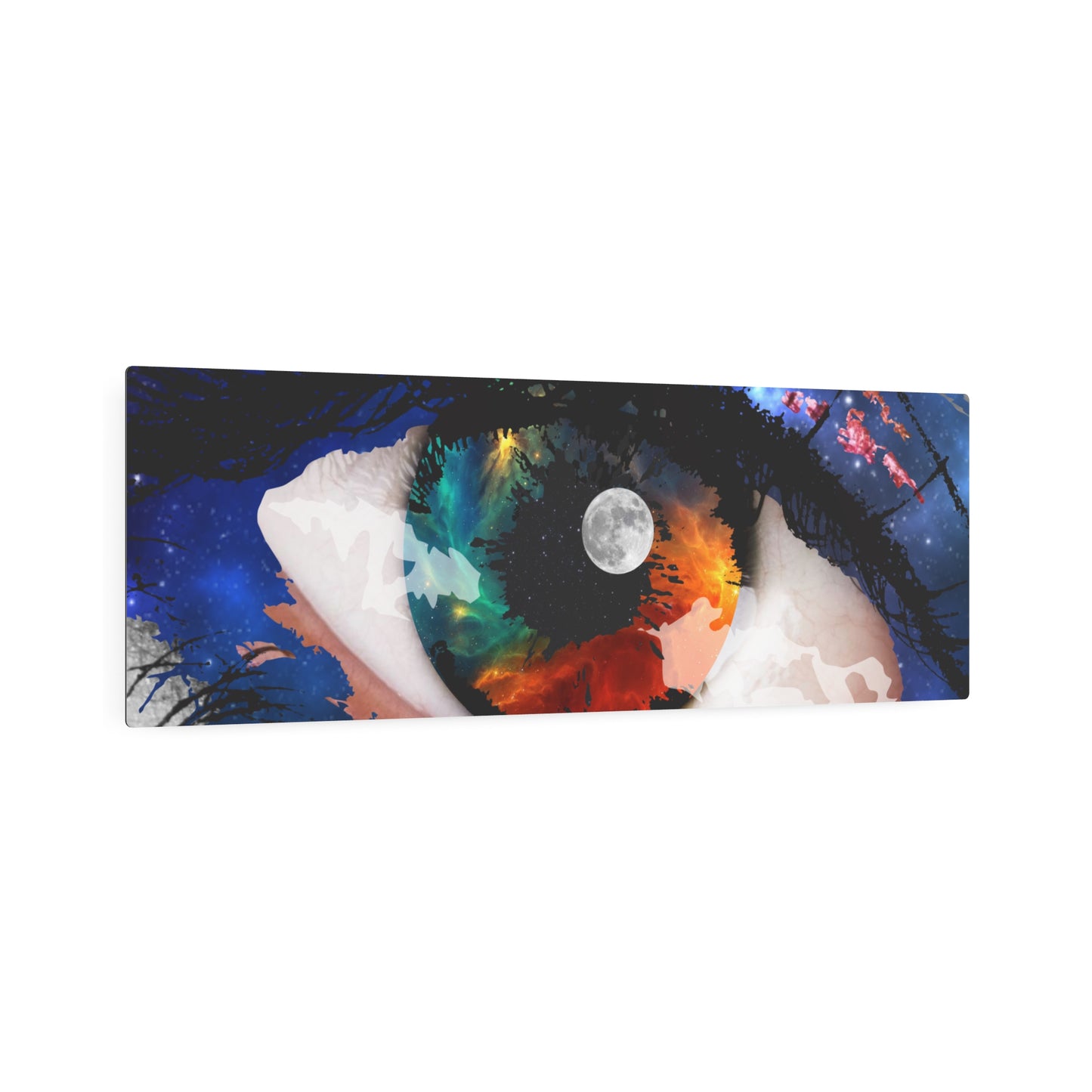 Spacey Eye - Aluminum Panel
