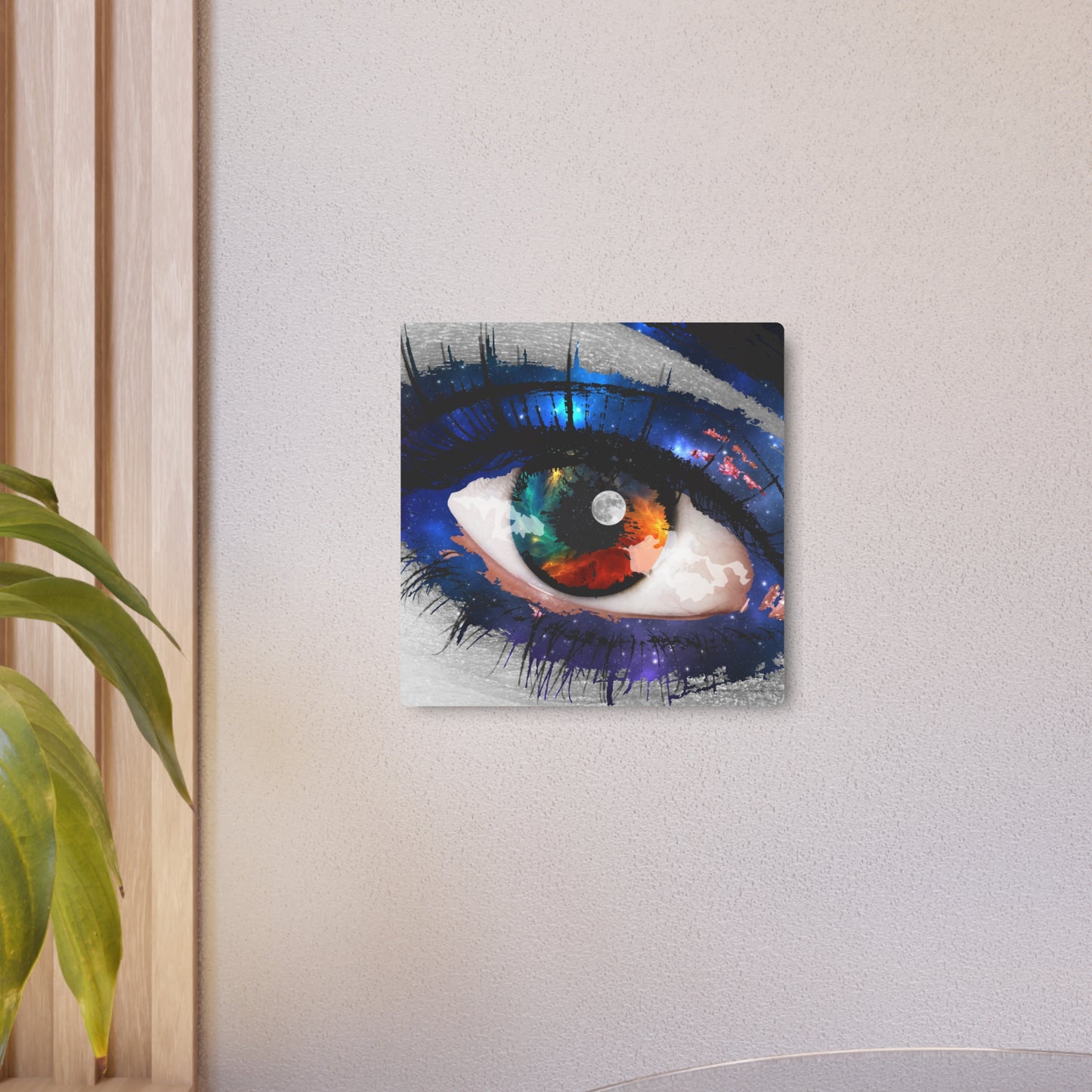 Spacey Eye - Aluminum Panel
