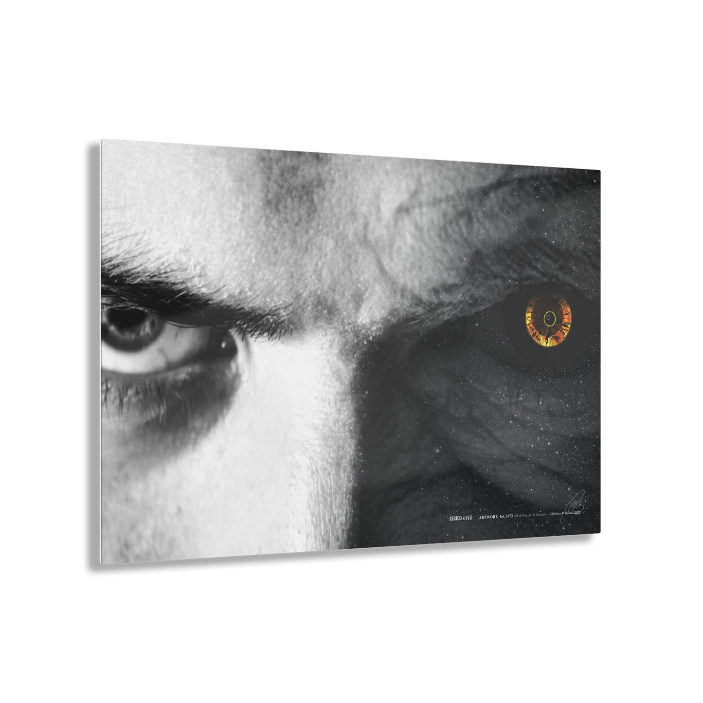 Demon Eyes - Acrylic Panel