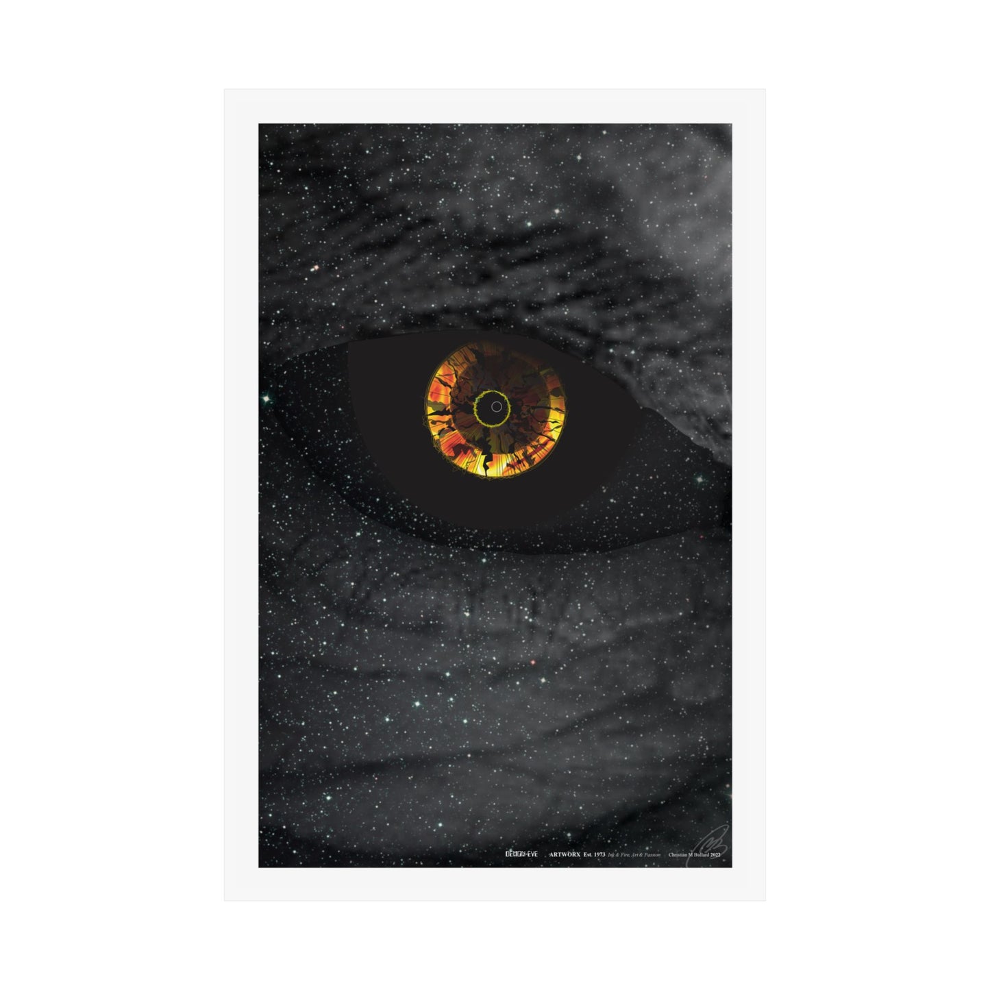 Demon Eye - Poster Print