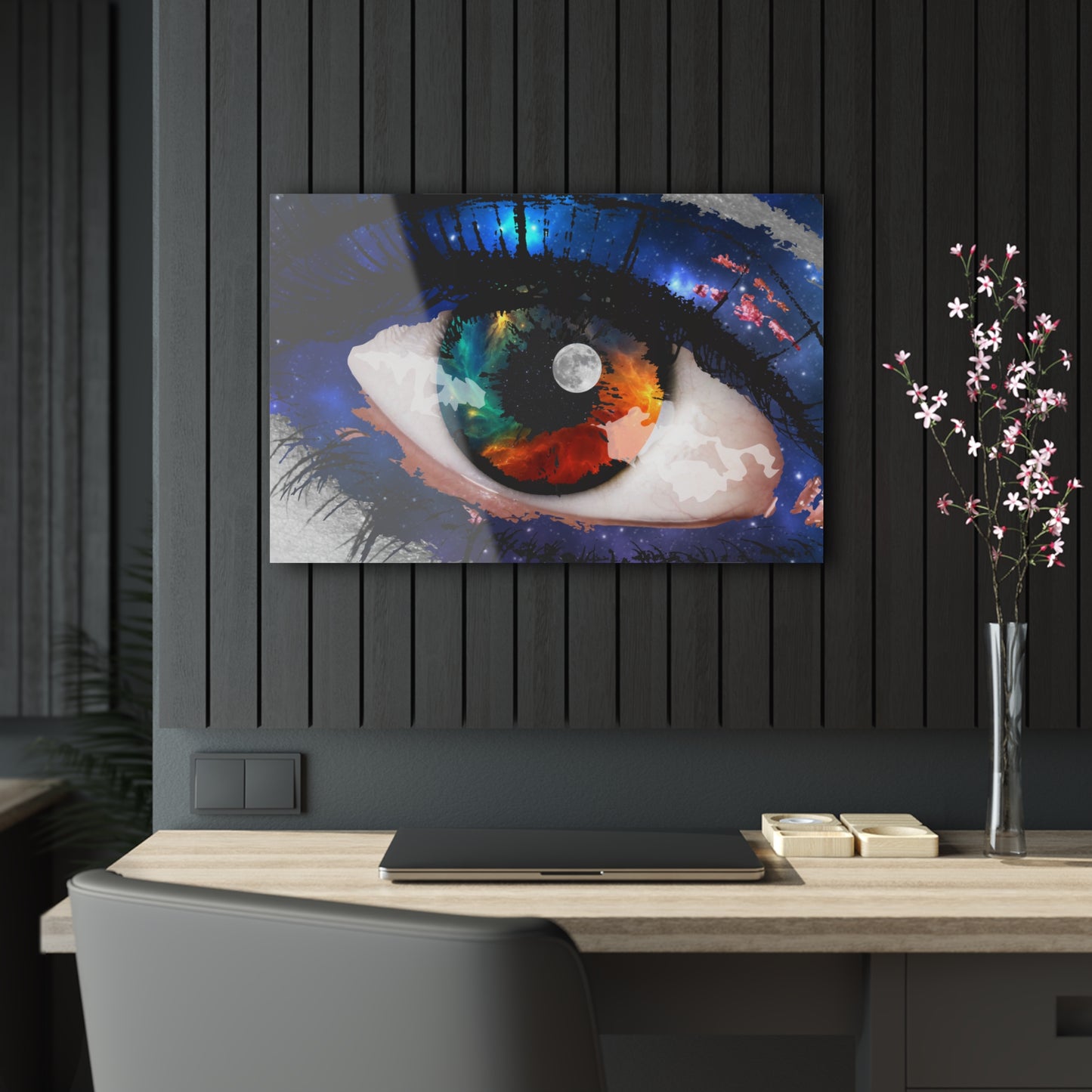 Spacey Eye - Acrylic Panel