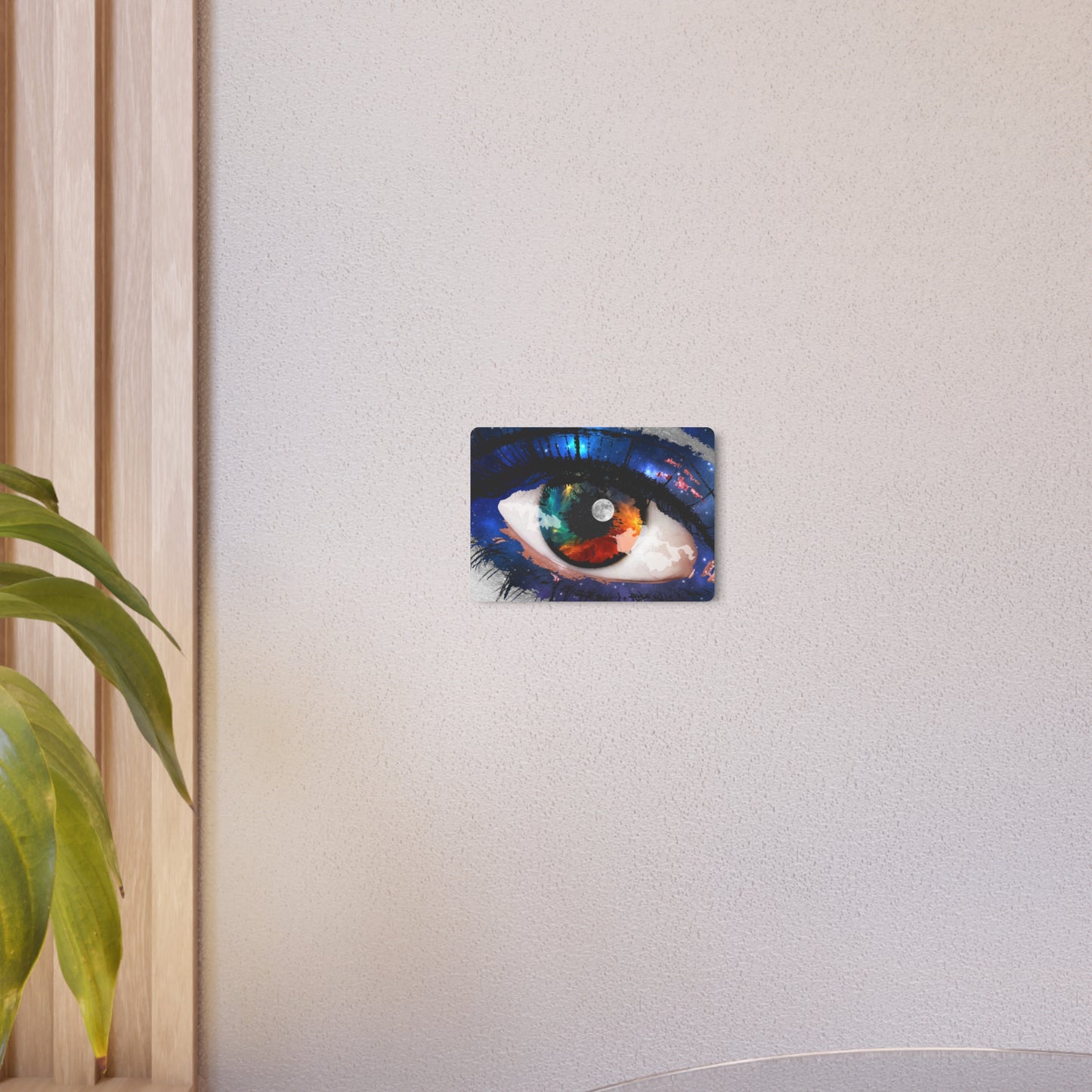 Spacey Eye - Aluminum Panel