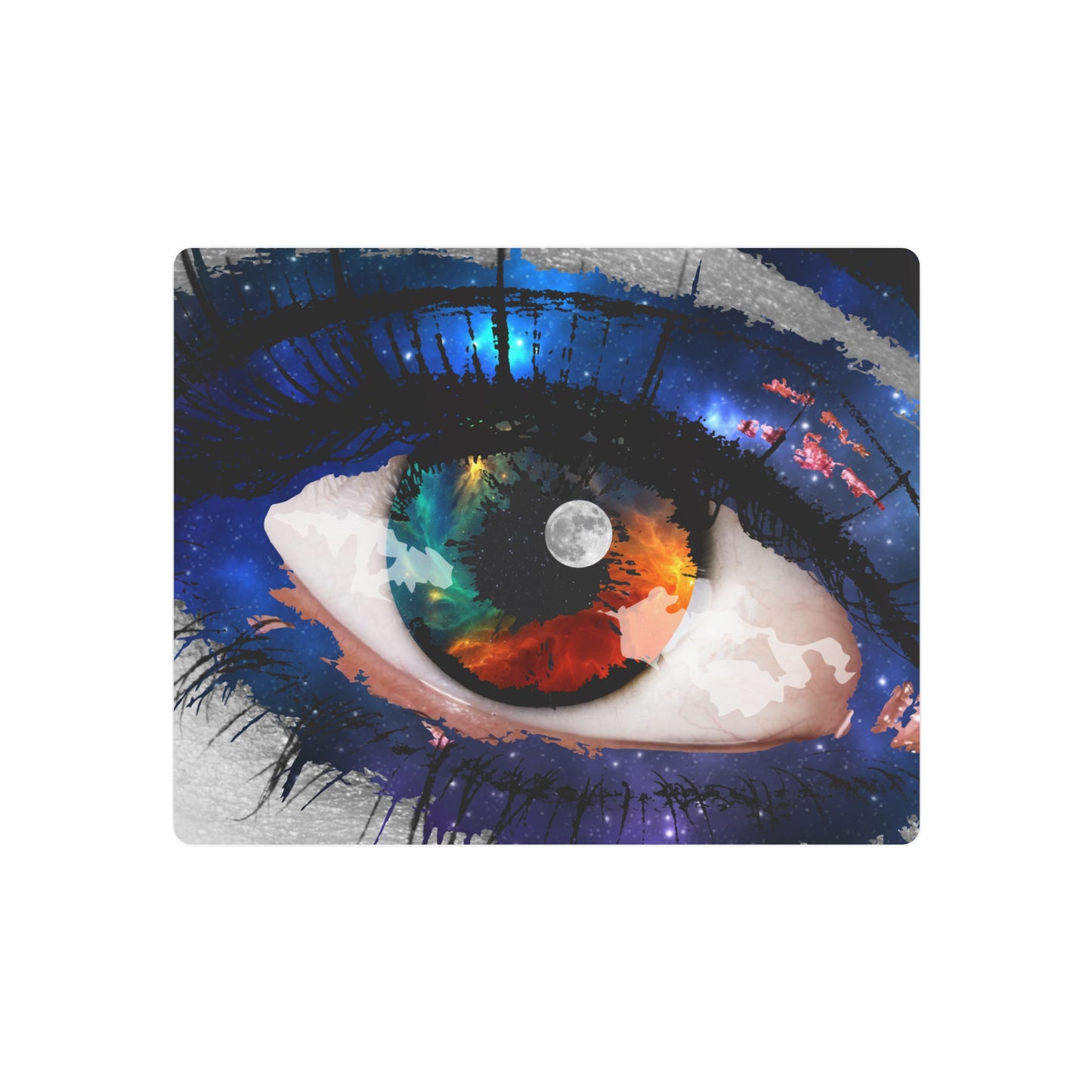 Spacey Eye - Aluminum Panel