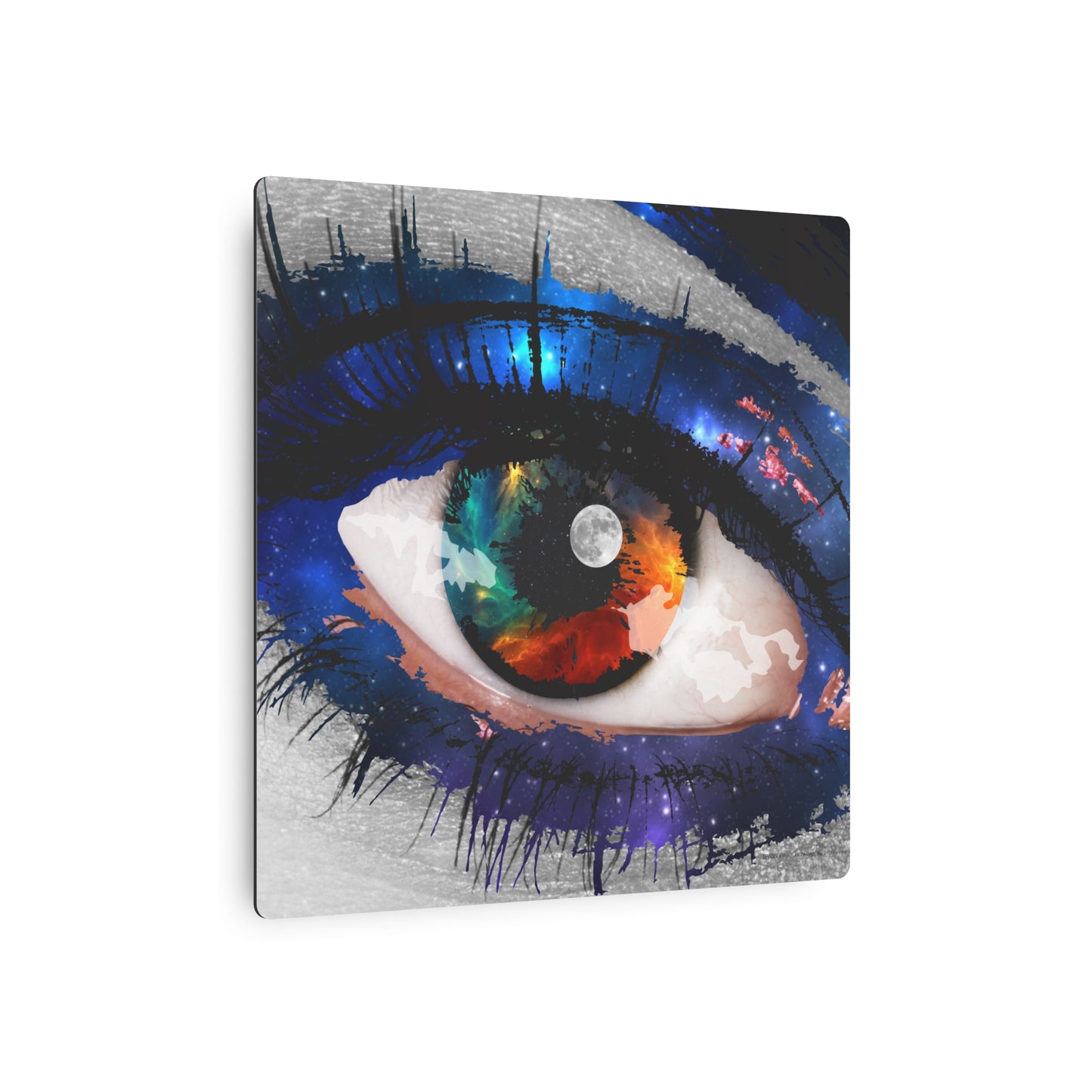 Spacey Eye - Aluminum Panel