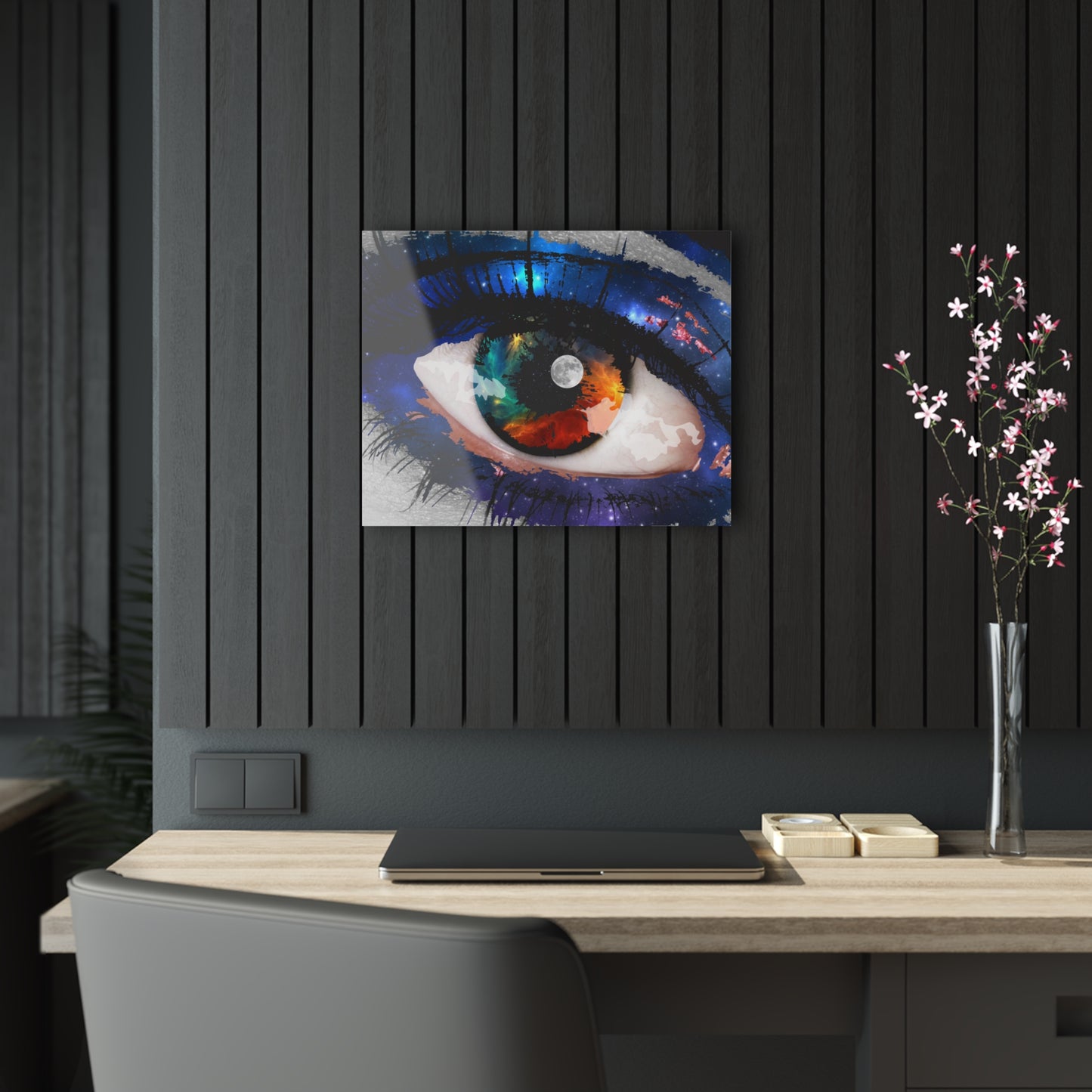 Spacey Eye - Acrylic Panel