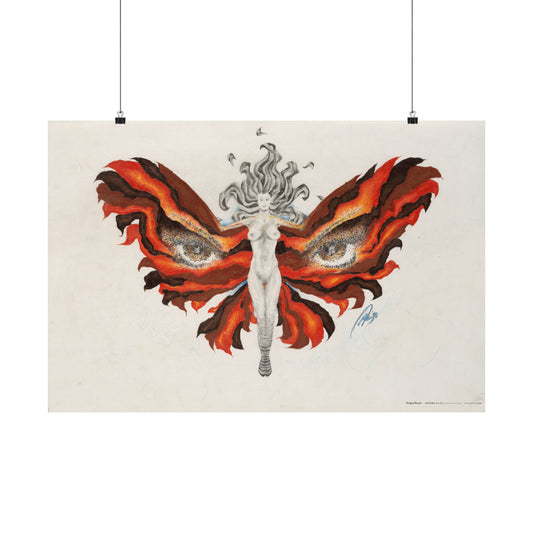 Winged Broad - Art Print