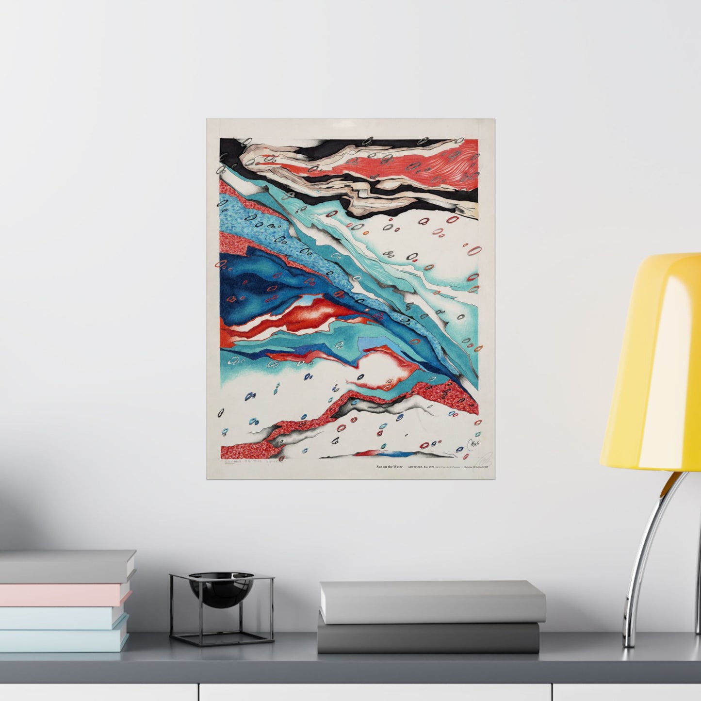 Sun on the Water - Art Print