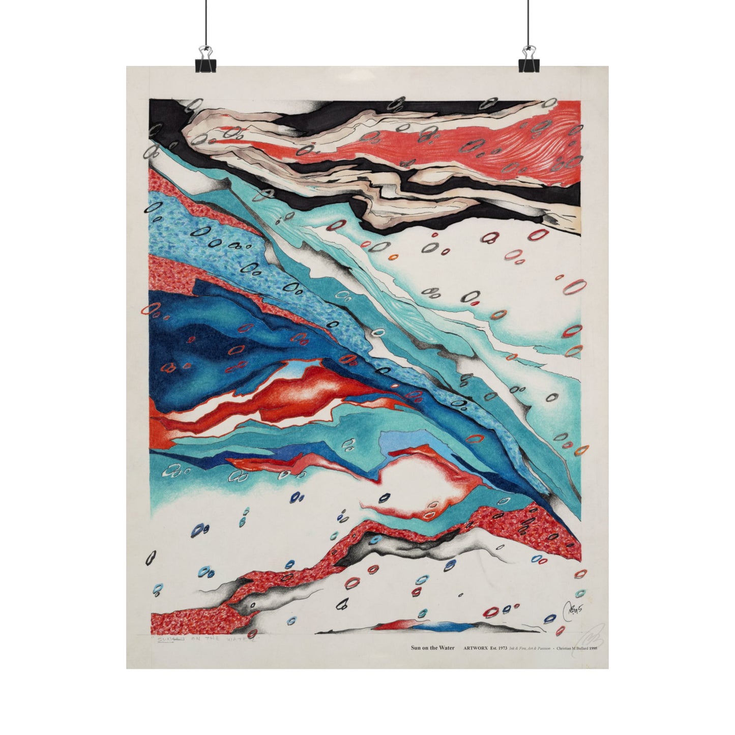 Sun on the Water - Art Print