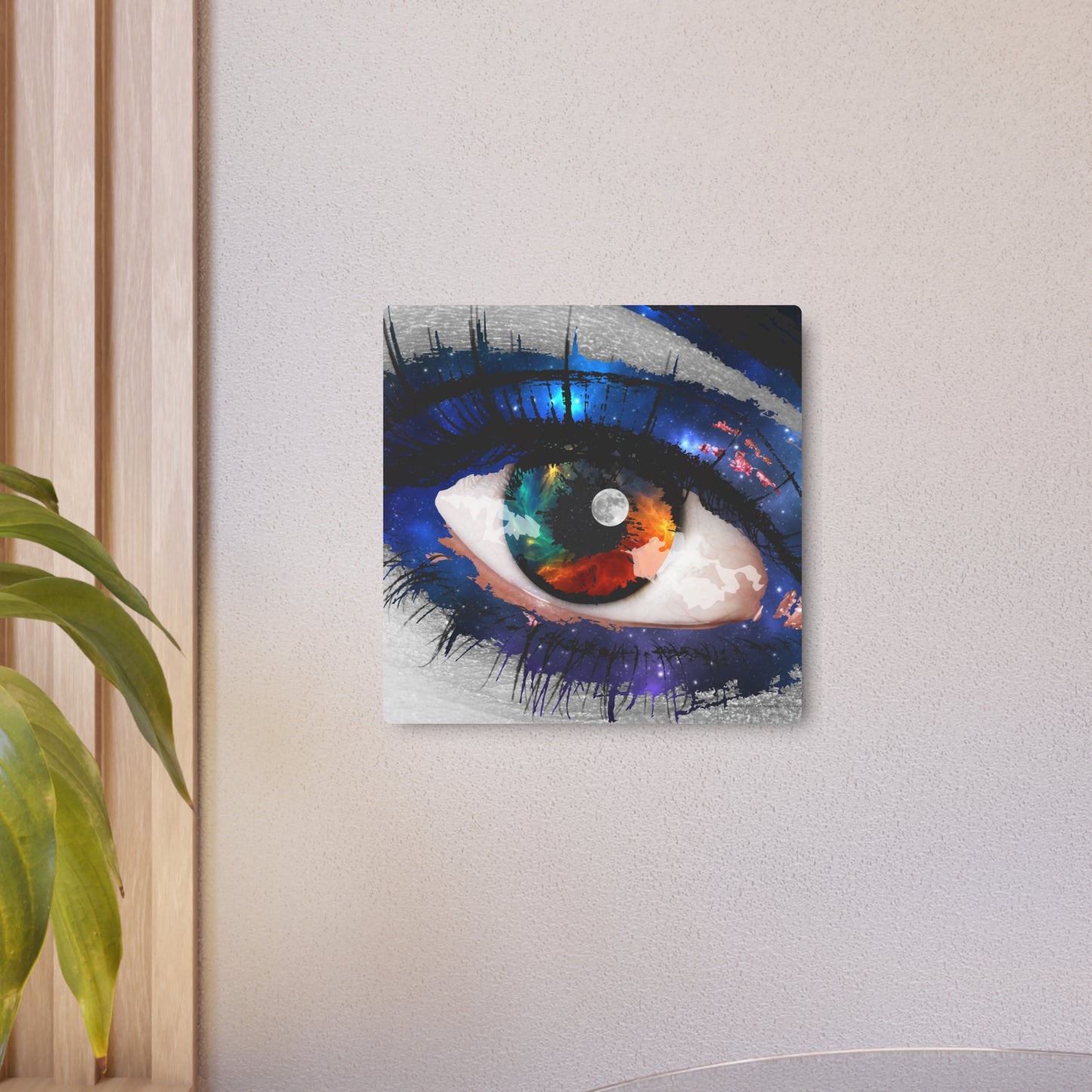 Spacey Eye - Aluminum Panel
