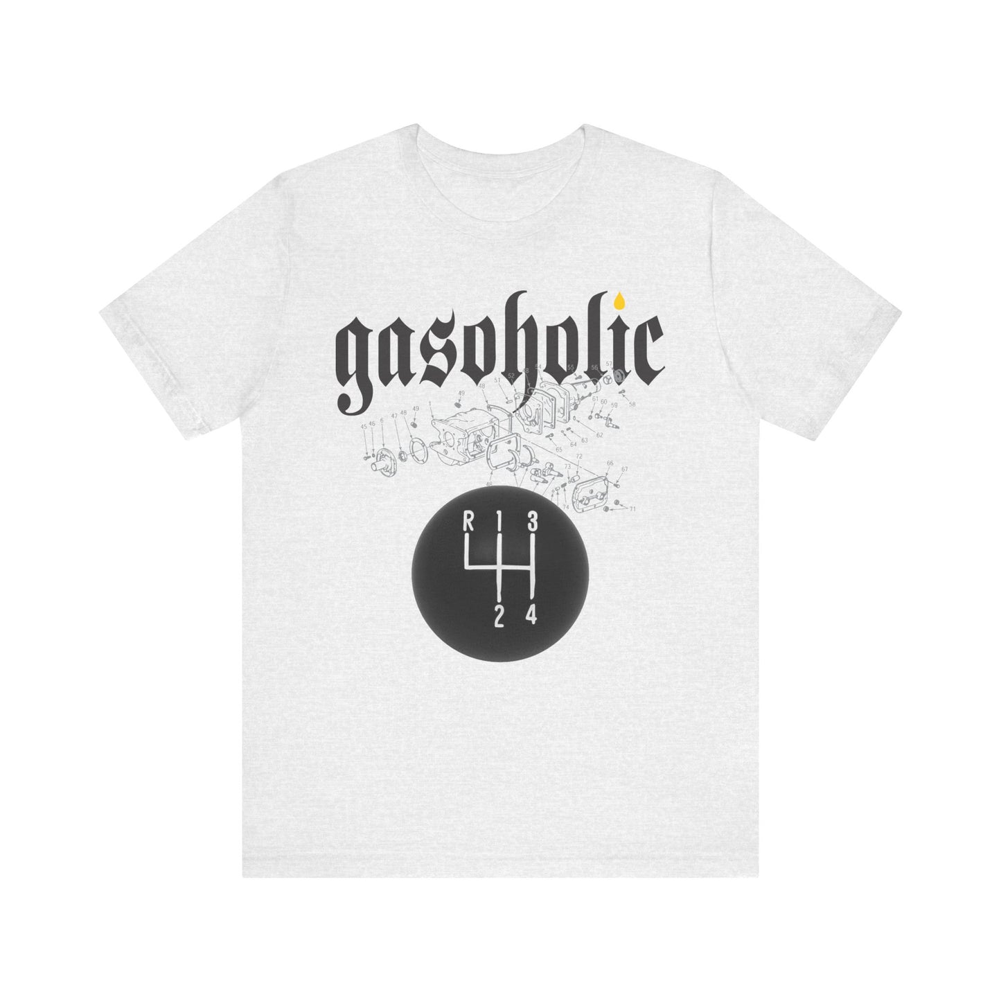 gasoholic - 4 speed T-Shirt