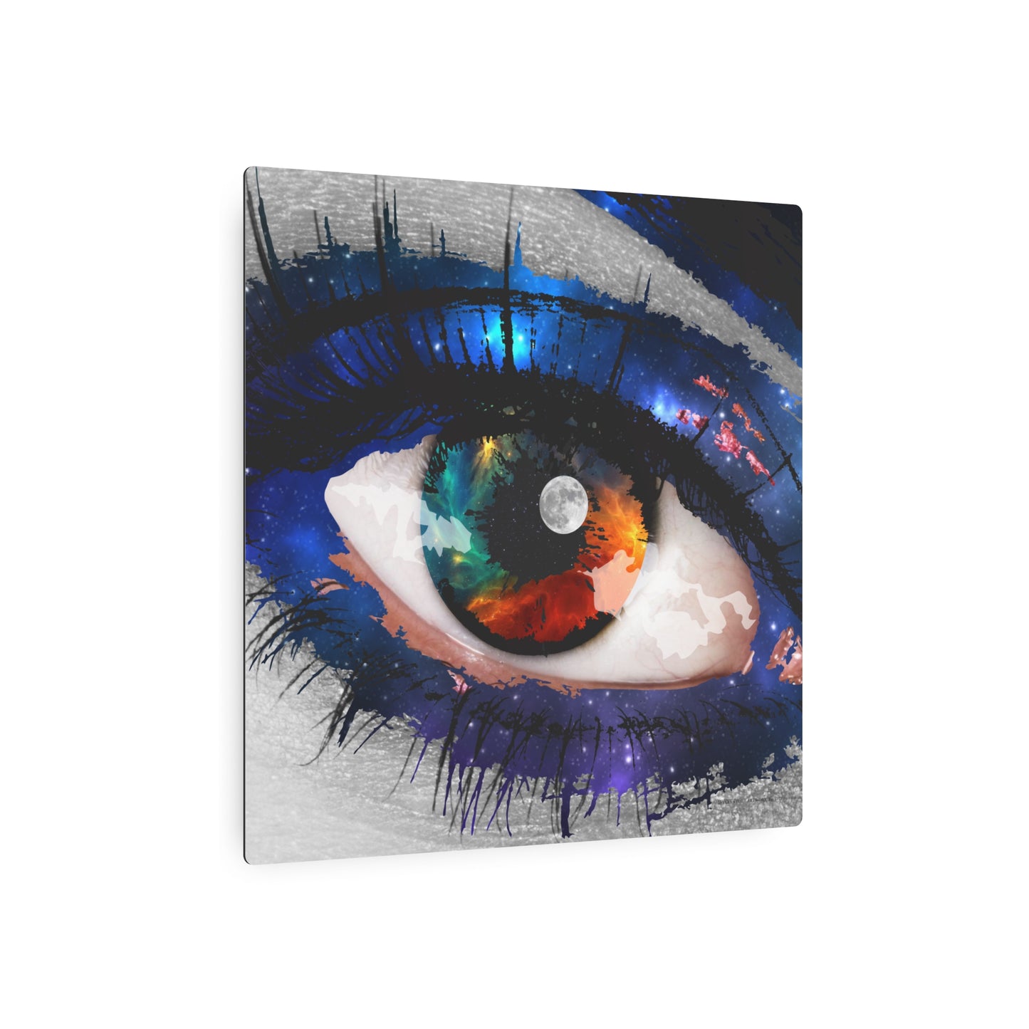 Spacey Eye - Aluminum Panel