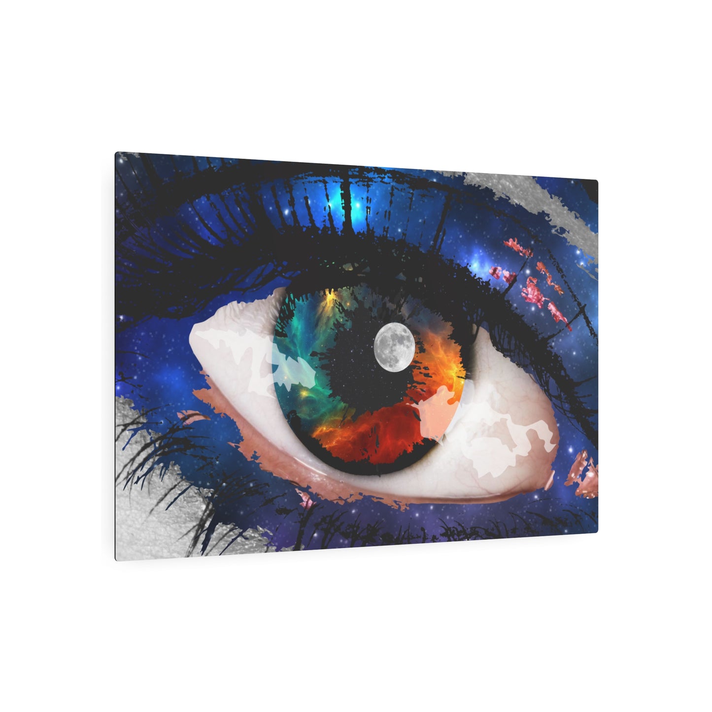 Spacey Eye - Aluminum Panel
