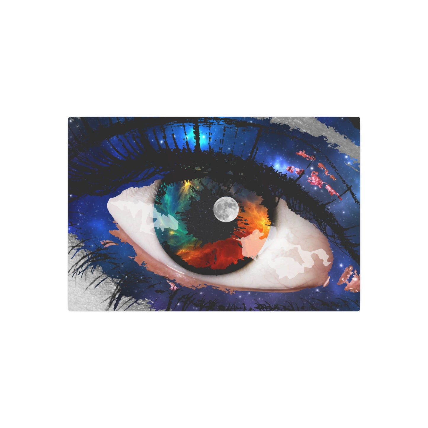 Spacey Eye - Aluminum Panel