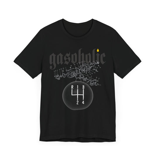 gasoholic - 4 speed T-Shirt