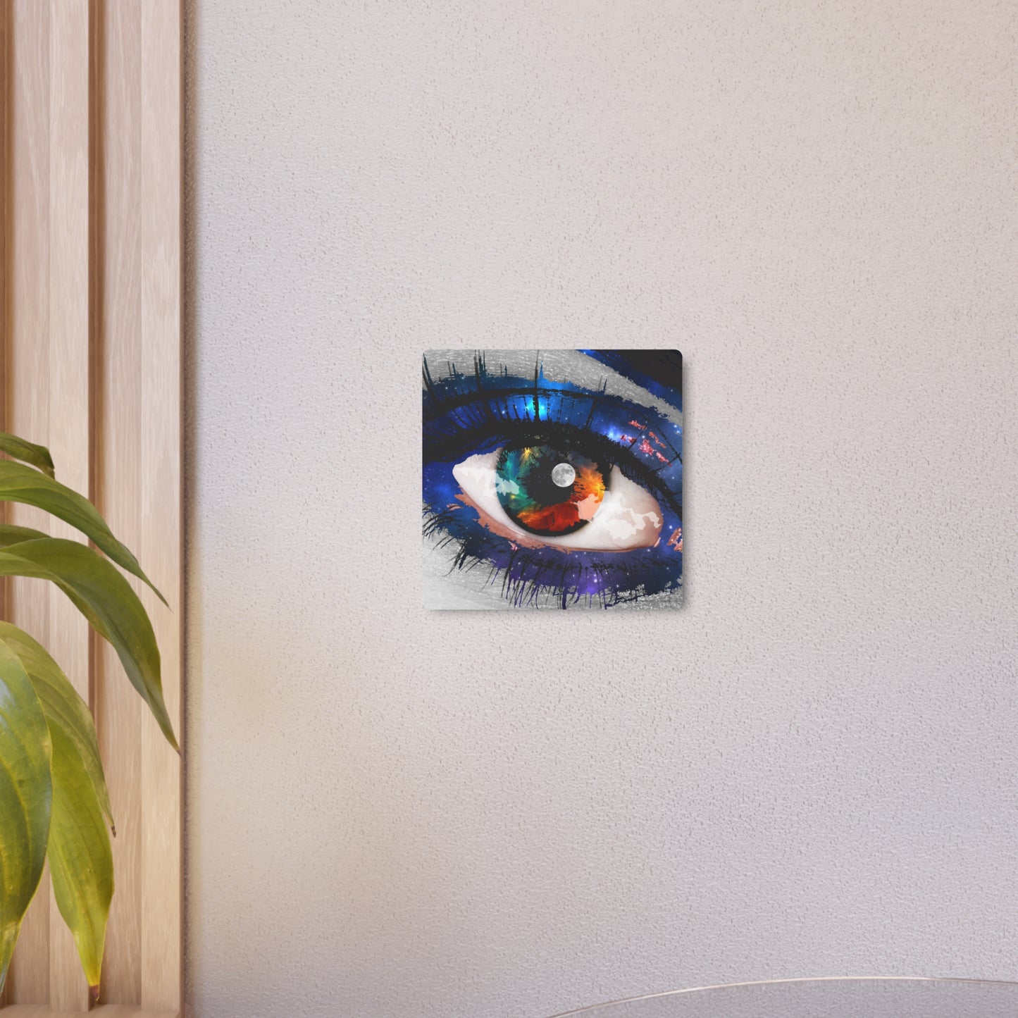 Spacey Eye - Aluminum Panel