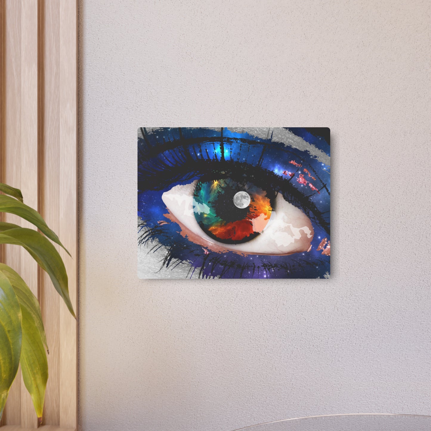 Spacey Eye - Aluminum Panel