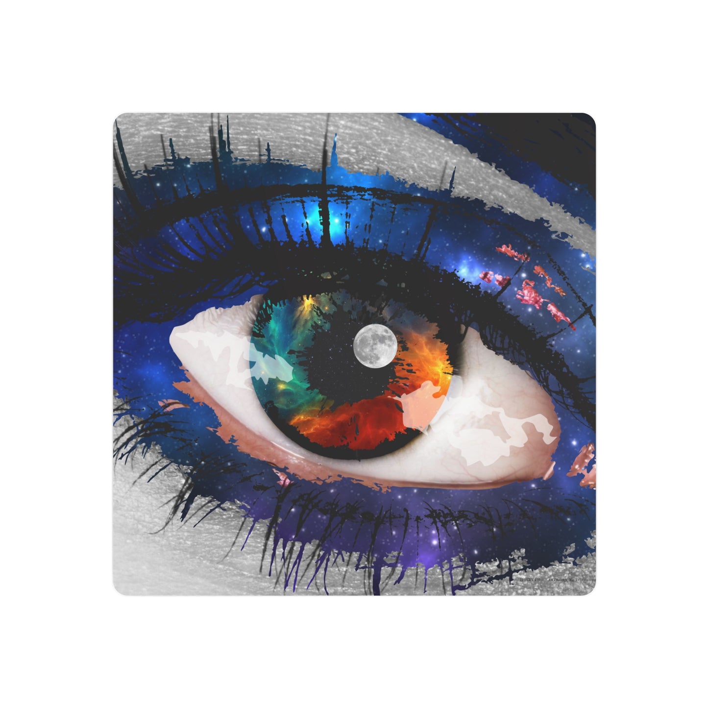 Spacey Eye - Aluminum Panel