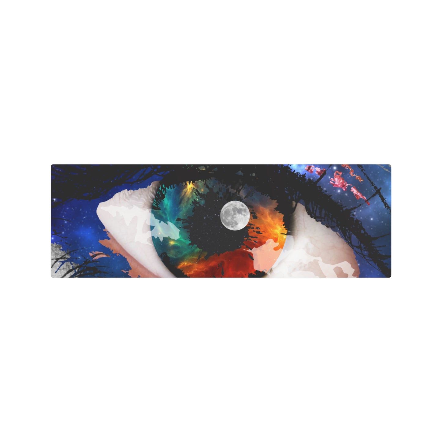 Spacey Eye - Aluminum Panel