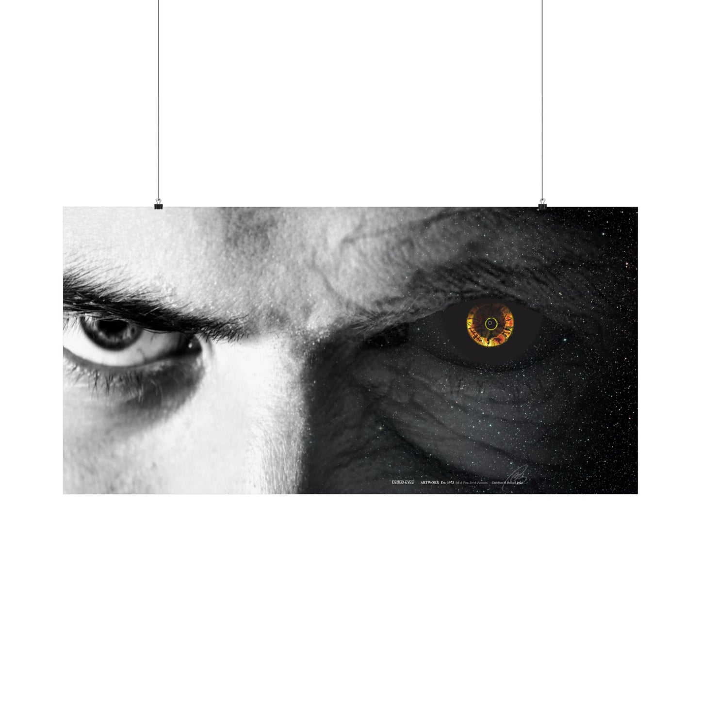 Demon Eyes - Poster Print