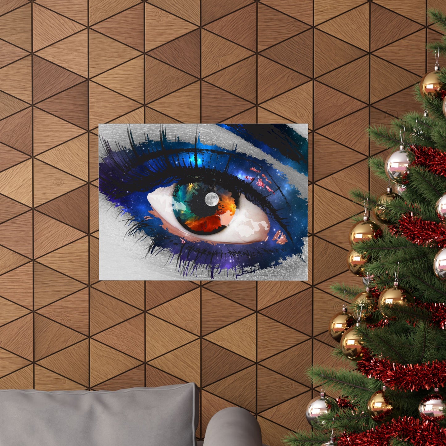 Spacey Eye - Poster Print
