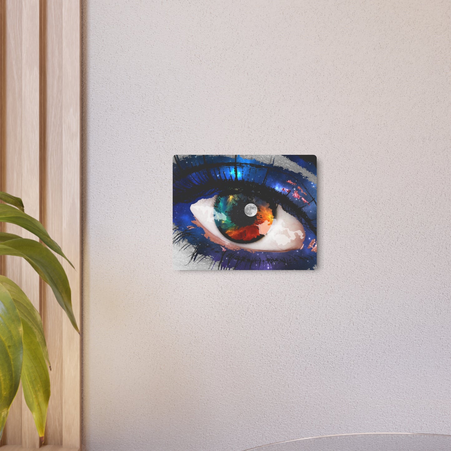 Spacey Eye - Aluminum Panel