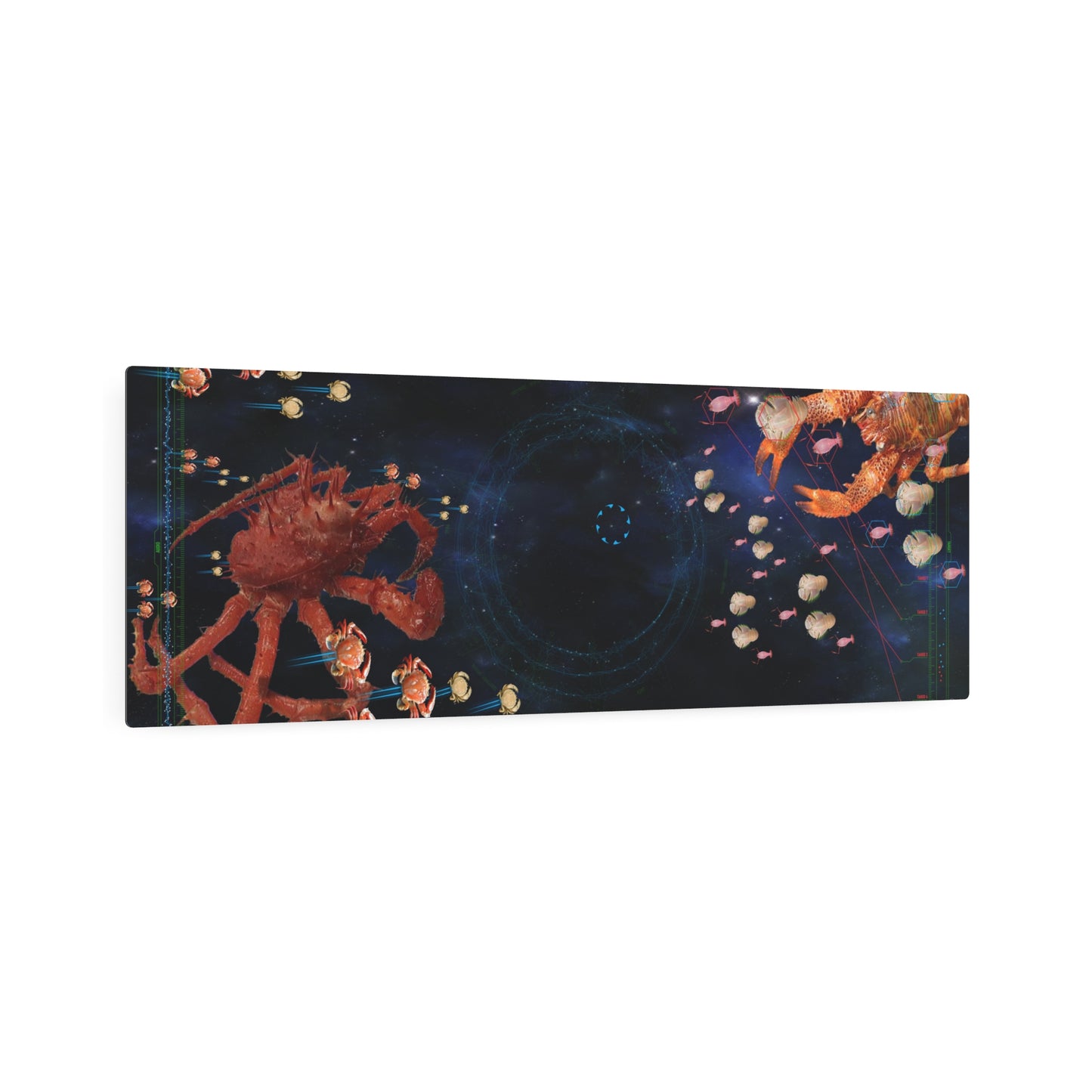 Crabs vs Lobsters - Aluminum Panel